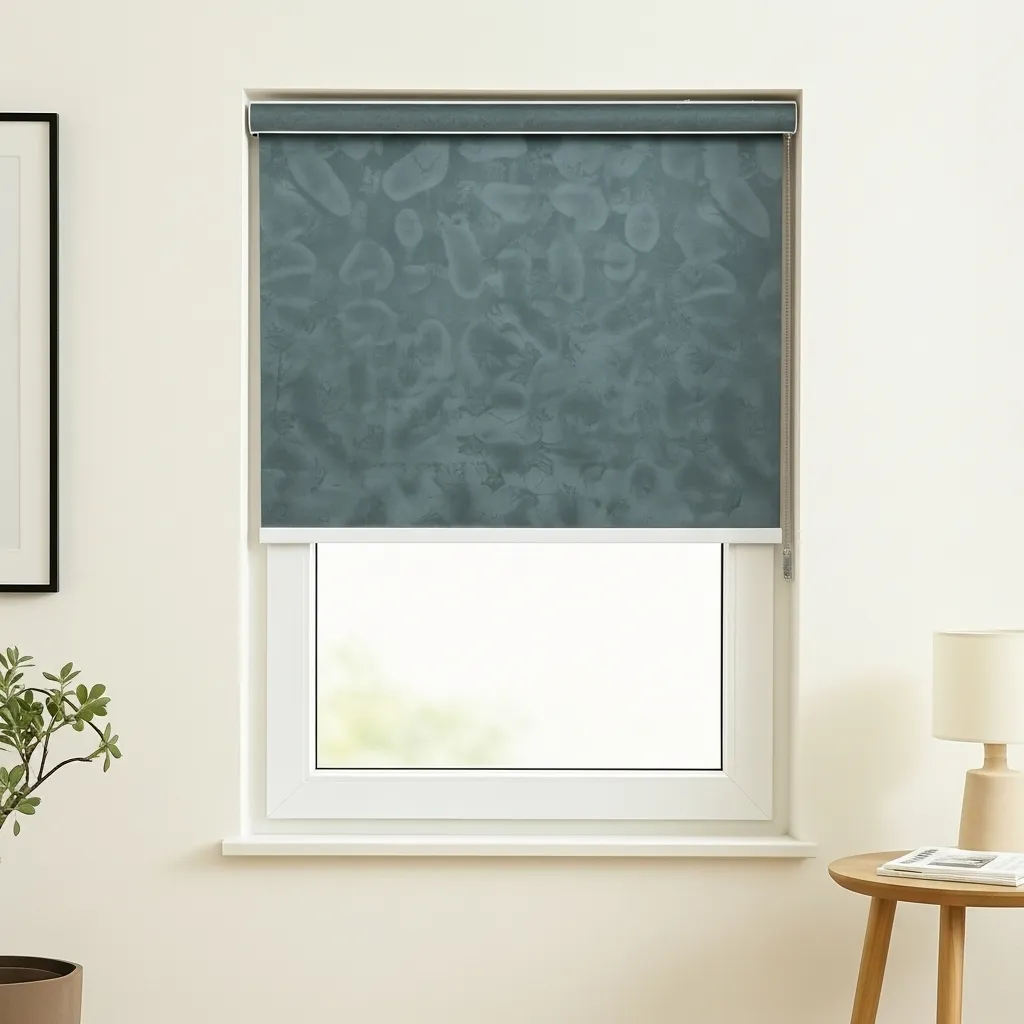 Leaf Pattern Roller Blinds