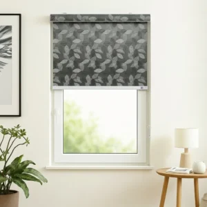 Printed Roller Blinds Leaf Art