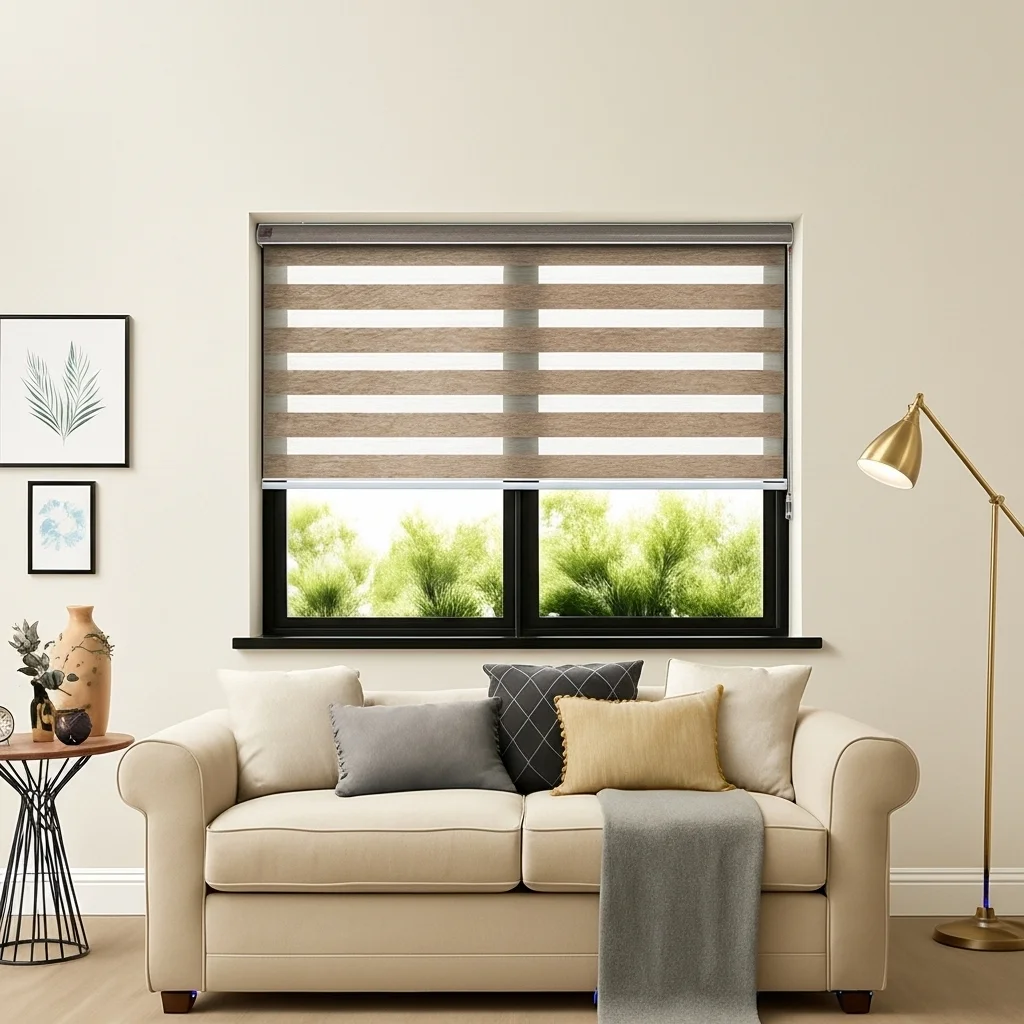 Zebra Blinds Black out F366-5